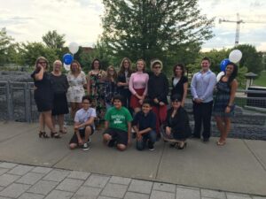 Un groupe d&rsquo;adolescents participent à la première édition de la CJS de Boucherville
