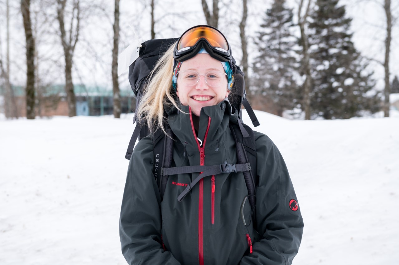 Une cadette de Sainte-Julie en expédition à Portneuf