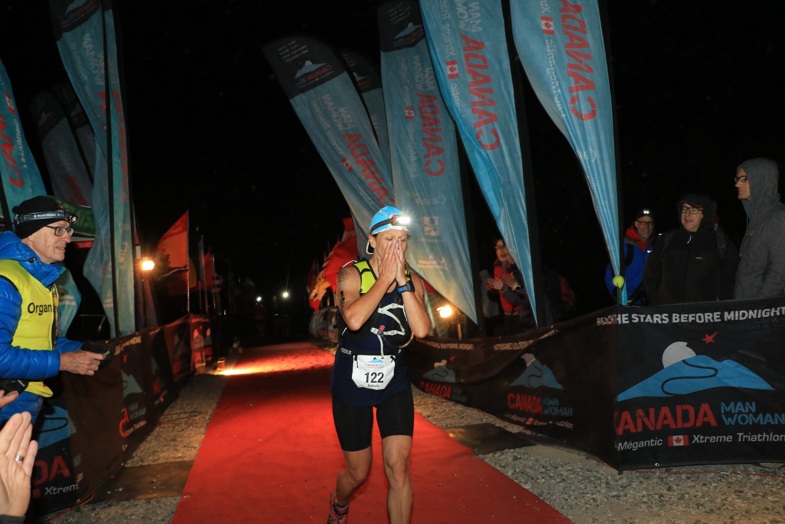 Nathalie Audet éussit un défi extrême : le Triathlon XTrême Canada man/woman