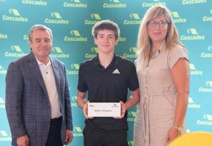 Une quatrième bourse d’excellence pour le gymnaste varennois Albert Chagnon