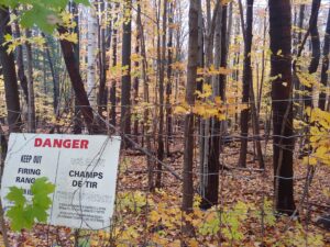 Neutralisation d&rsquo;une munition potentiellement explosive à l’ancien champ de tir de la Défense nationale