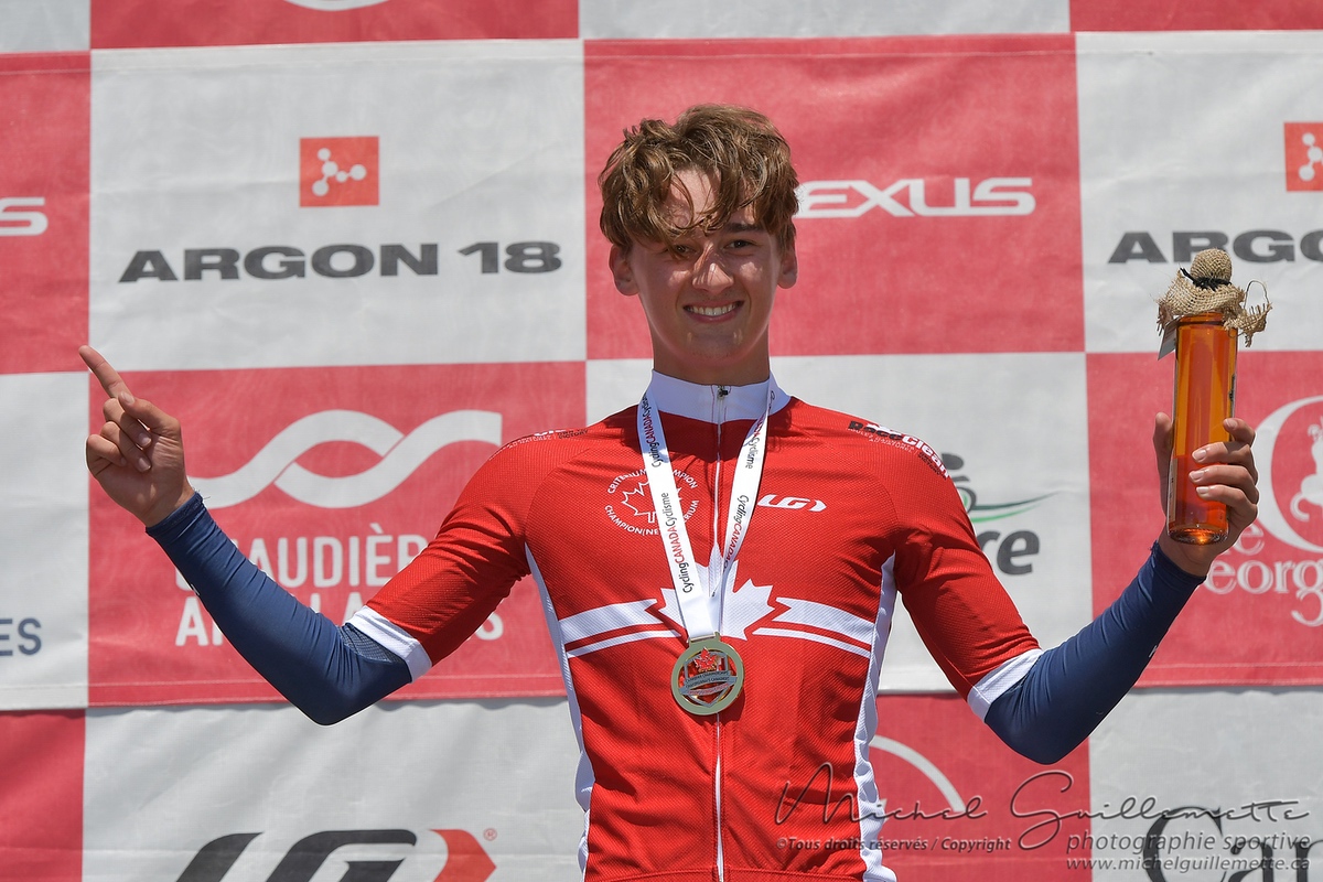 Félix Robert,  nouveau champion canadien