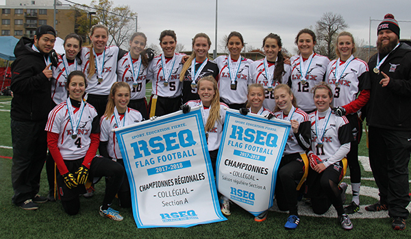 Saison spectaculaire pour l’équipe de flag football des Lynx