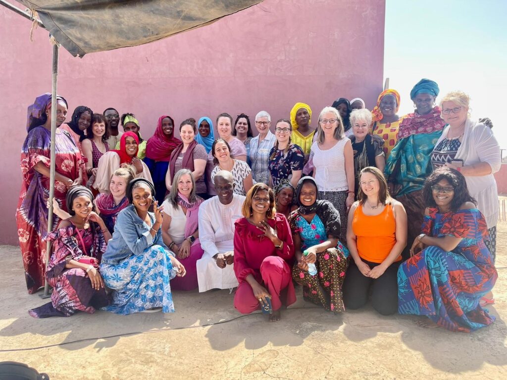 Les Agricultrices de la Montéégie Est en mission de partage chez des agricultrices Sénégalaises