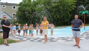 éfection des installations de la piscine municipale de Contrecœur