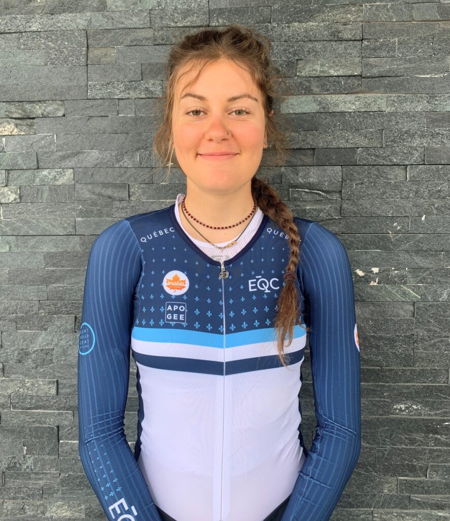 Cyclisme : Coralie Lévesque aux Jeux d’été du Canada