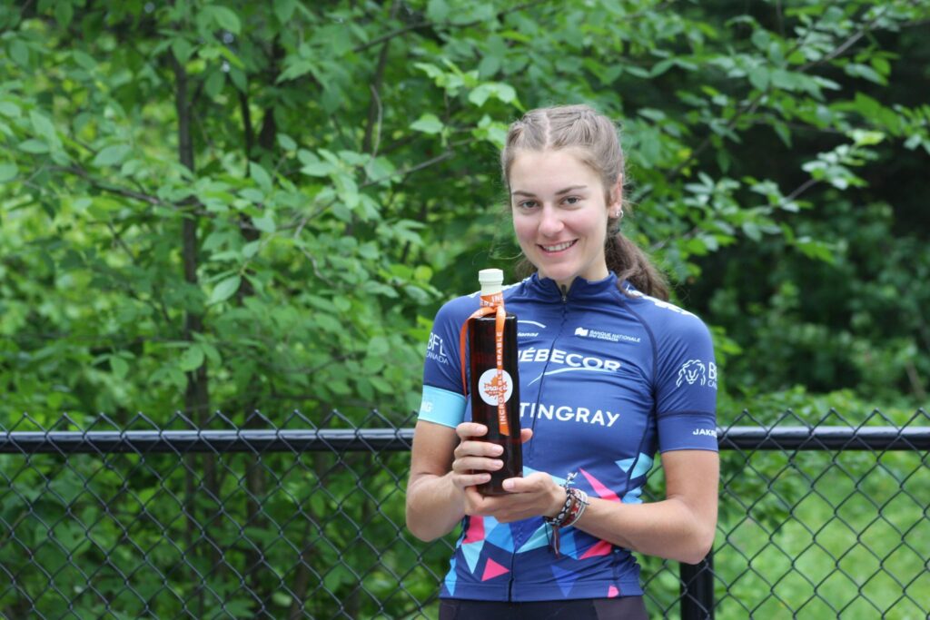 La cycliste bouchervilloise Coralie Lévesque rafle l&rsquo;or