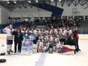Les Grands Ducs du Richelieu, bantam AA, remportent la Coupe Dodge