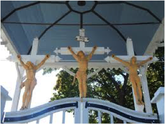 Marche du Pardon dans le Vieux-Varennes le 7 avril