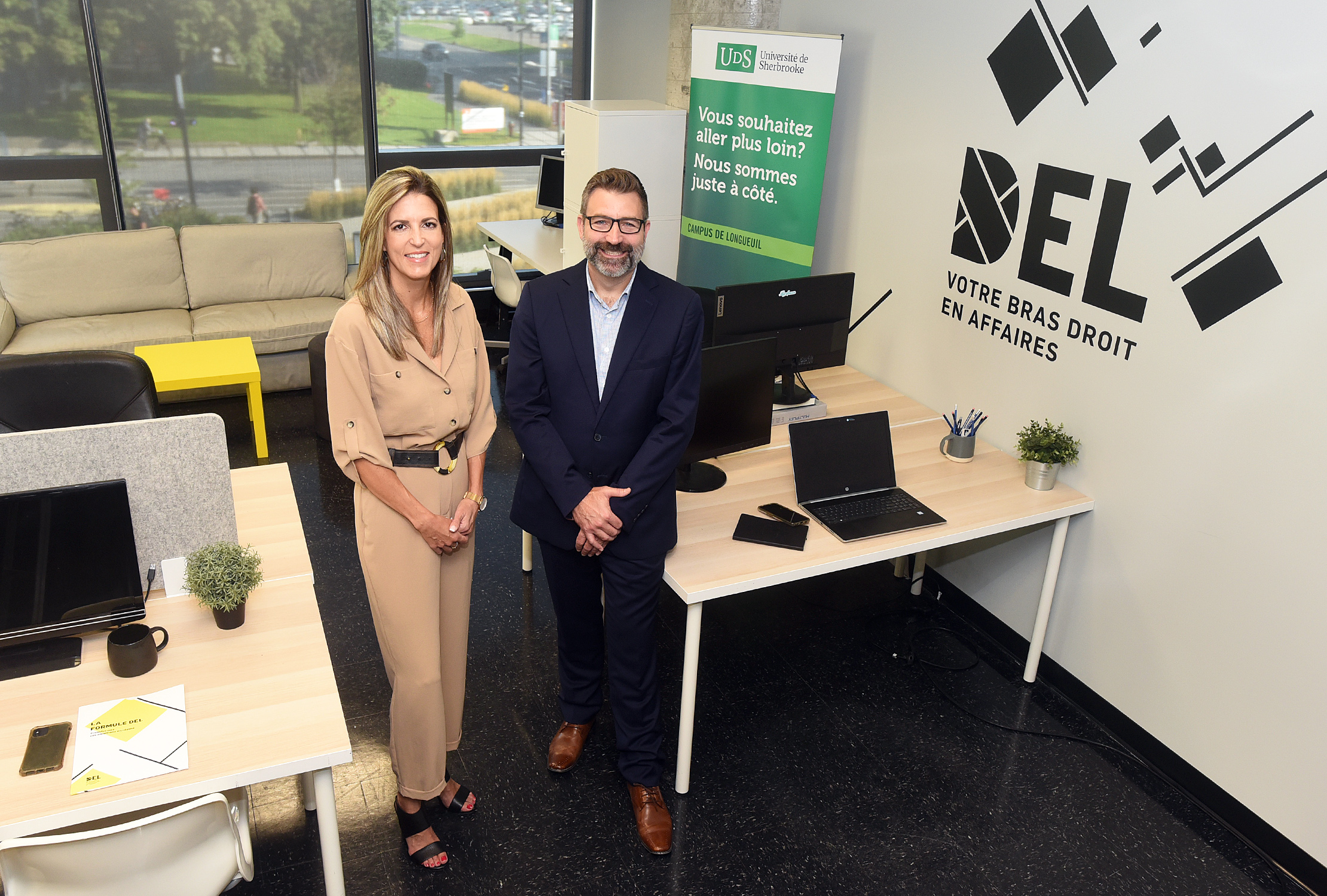 DEL relocalise son accélérateur d’entreprises au Campus de Longueuil de l’UdeS et s’y allie pour rapprocher les PME de la recherche universitaire