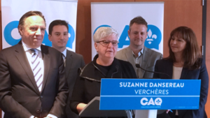 Suzanne Dansereau portera les couleurs de la CAQ dans Vercheres