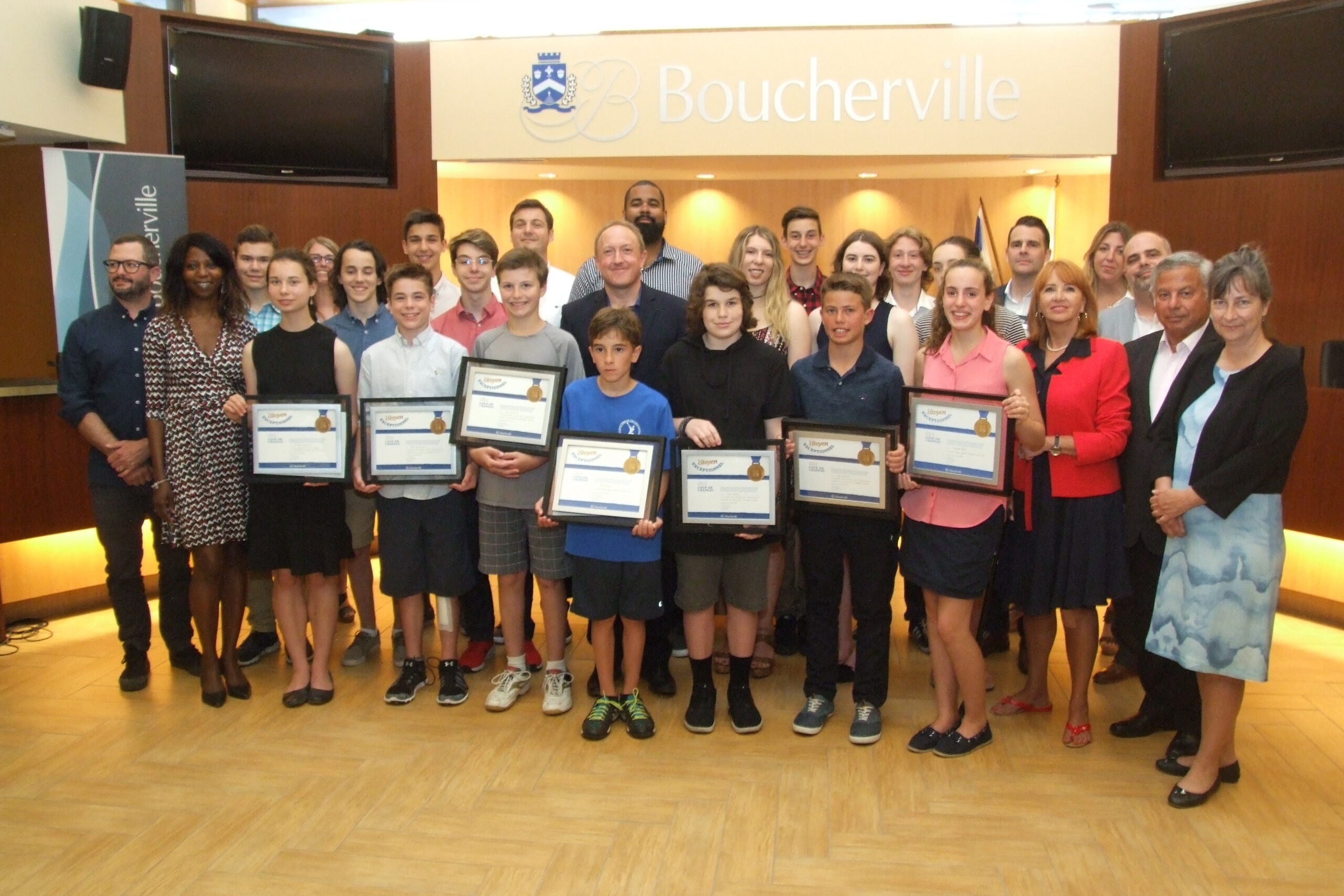 La Ville de Boucherville remet une série de prix Coup de chapeau