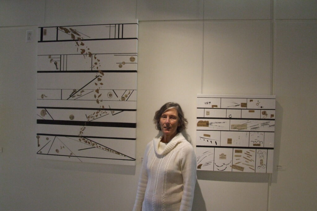 L&rsquo;artiste peintre Claire Desjardins puise son inspiration dans la musique