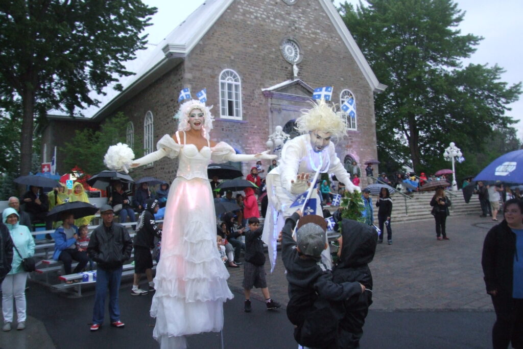 La Fête nationale prend une allure festive malgré la pluie à Boucherville