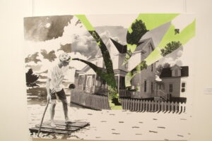 L&rsquo;artiste québécoise Tanya Morand jette un regard contemporain sur le tissu urbain