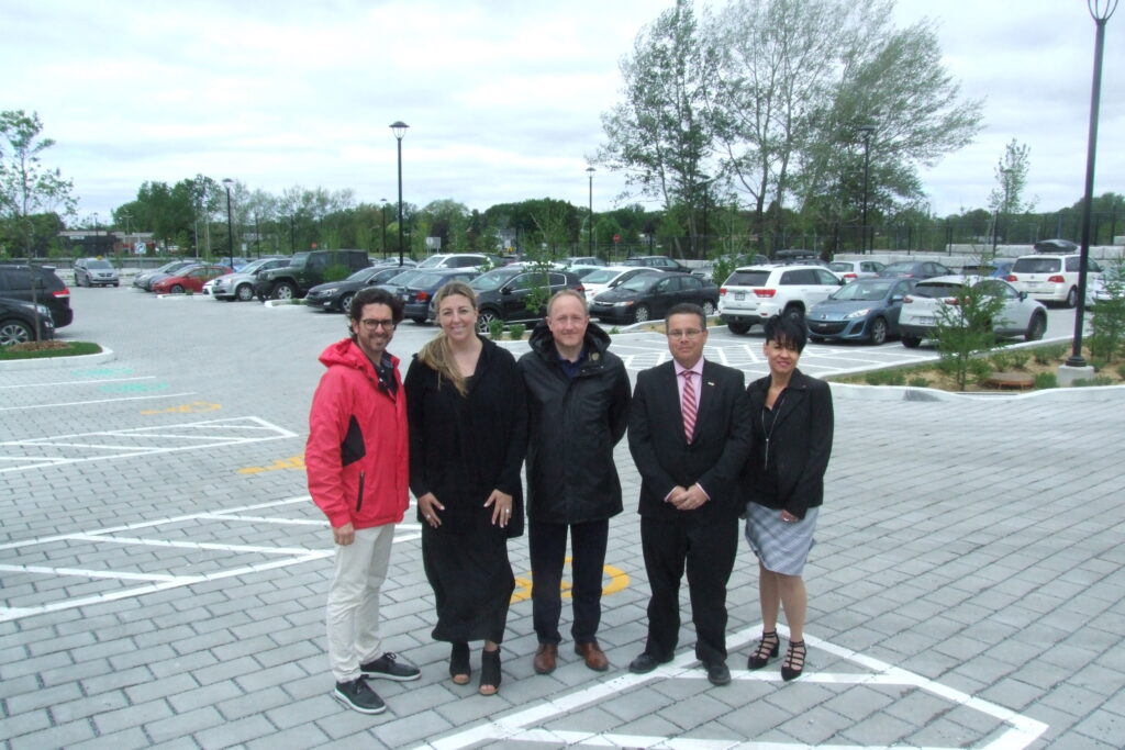 Le deuxième stationnement incitatif De Montarville prêt à accueillir les usagers à Boucherville
