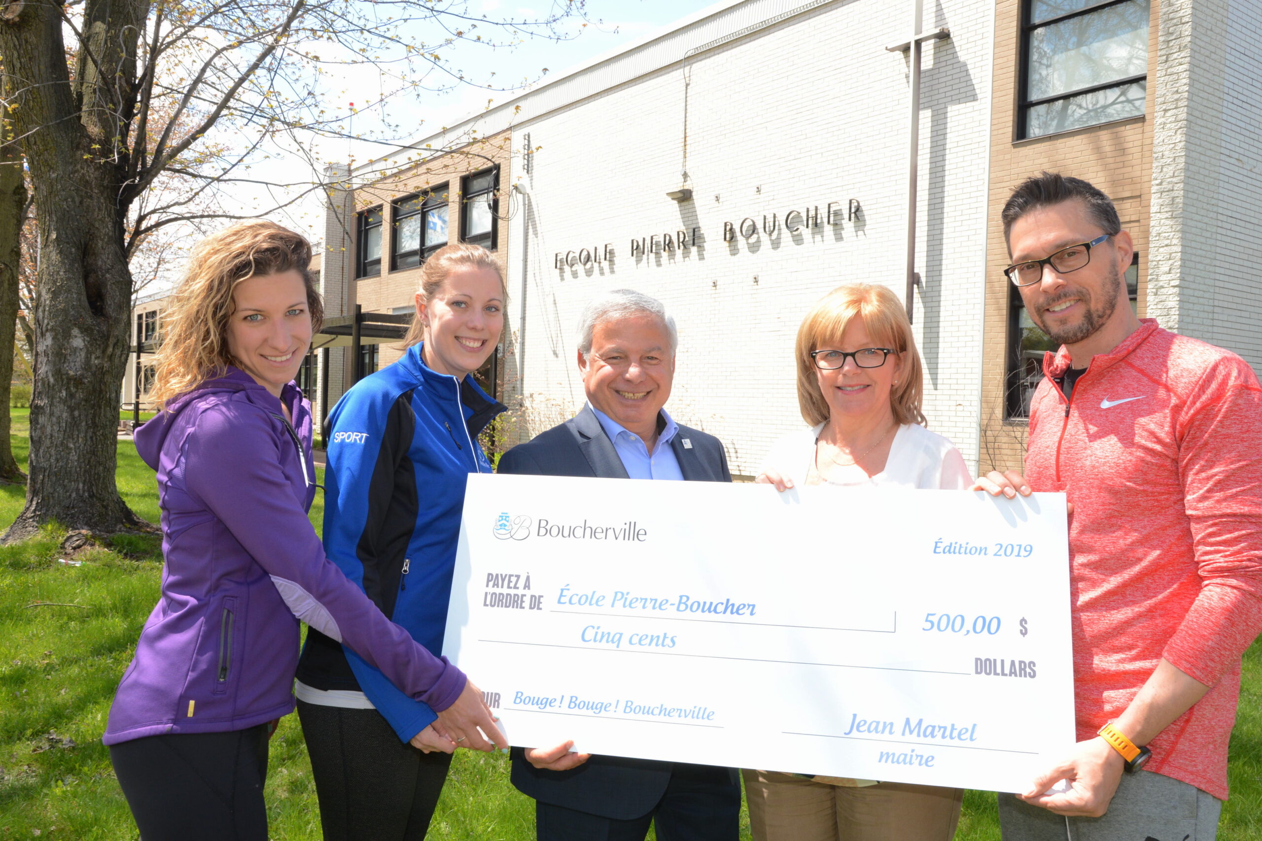 La 9e édition de Bouge! Bouge! Boucherville a connu un succès dans huit écoles primaires!