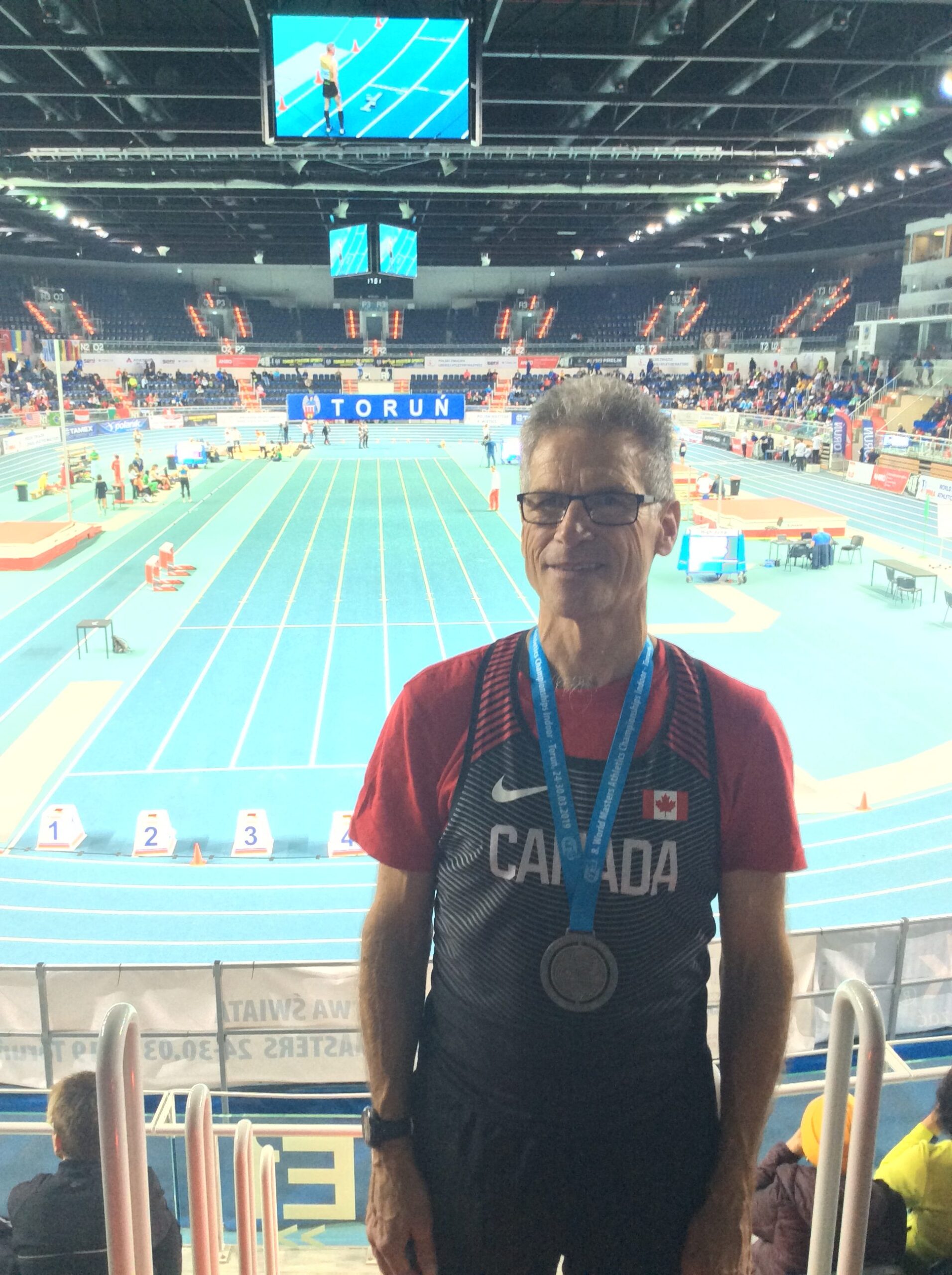 Championnats du monde vétéran à Toruή, en Pologne: le marcheur athlétique Denis Laflamme décroche une médaille d’argent