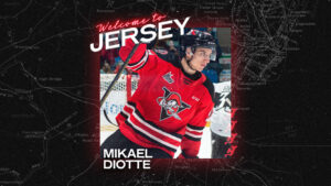 Premier contrat dans la LNH pour Mikael Diotte