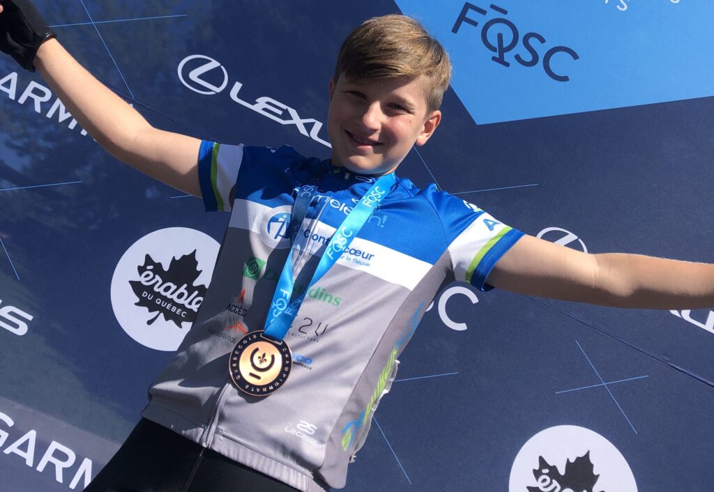 Championnats québécois espoirs sur route : deux médailles pour les Dynamiks