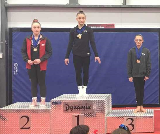 Treize gymnastes de l’ école Les Dynamix représenteront la Rive-Sud aux Jeux du Québec