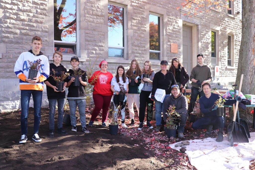 Vers une microforêt à l’école orientante l’Impact