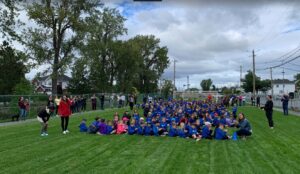 Inauguration de nouvelles aires de jeux extérieures à l’école trilingue Vision Varennes