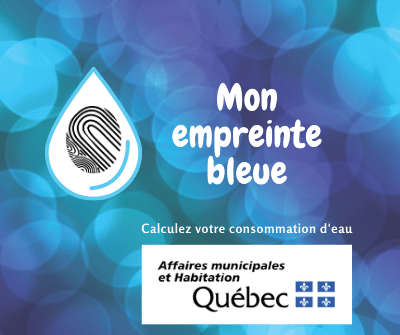 égie intermunicipale de l&rsquo;eau potable : Mon empreinte bleue