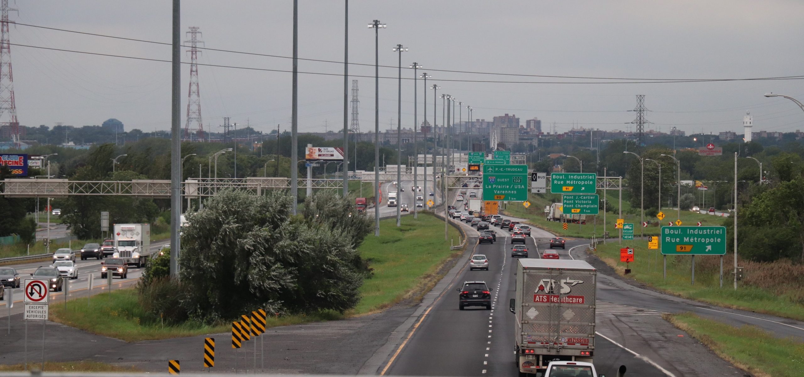 Les nouveaux corridors autoroutiers consacrés aux transports alternatifs passeront par Boucherville