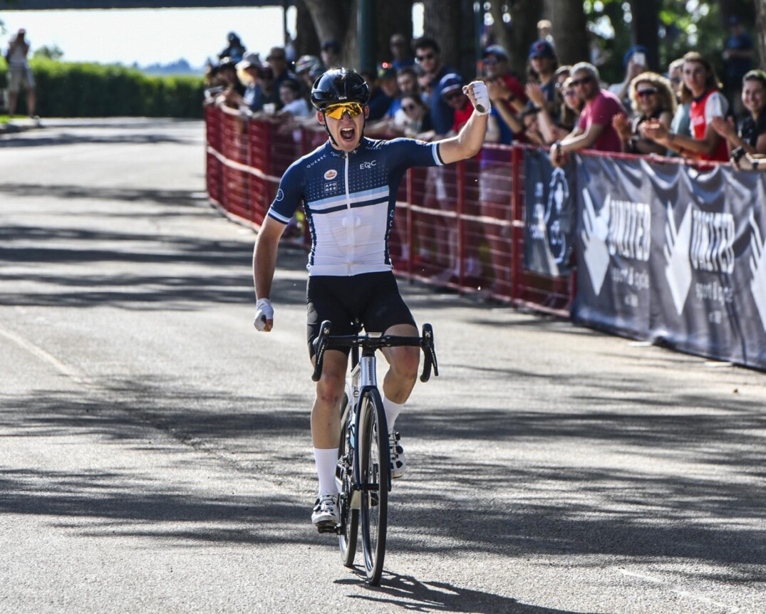 Le Julievillois Félix Hamel : Champion canadien junior sur route!