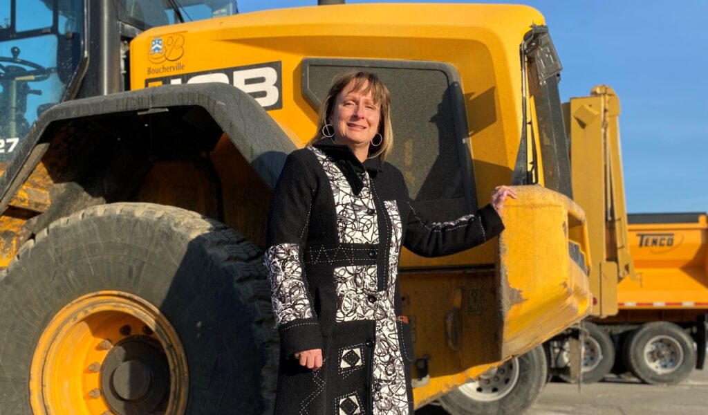 Marie-Josée Salvail : les travaux publics; aussi une affaire de femmes !