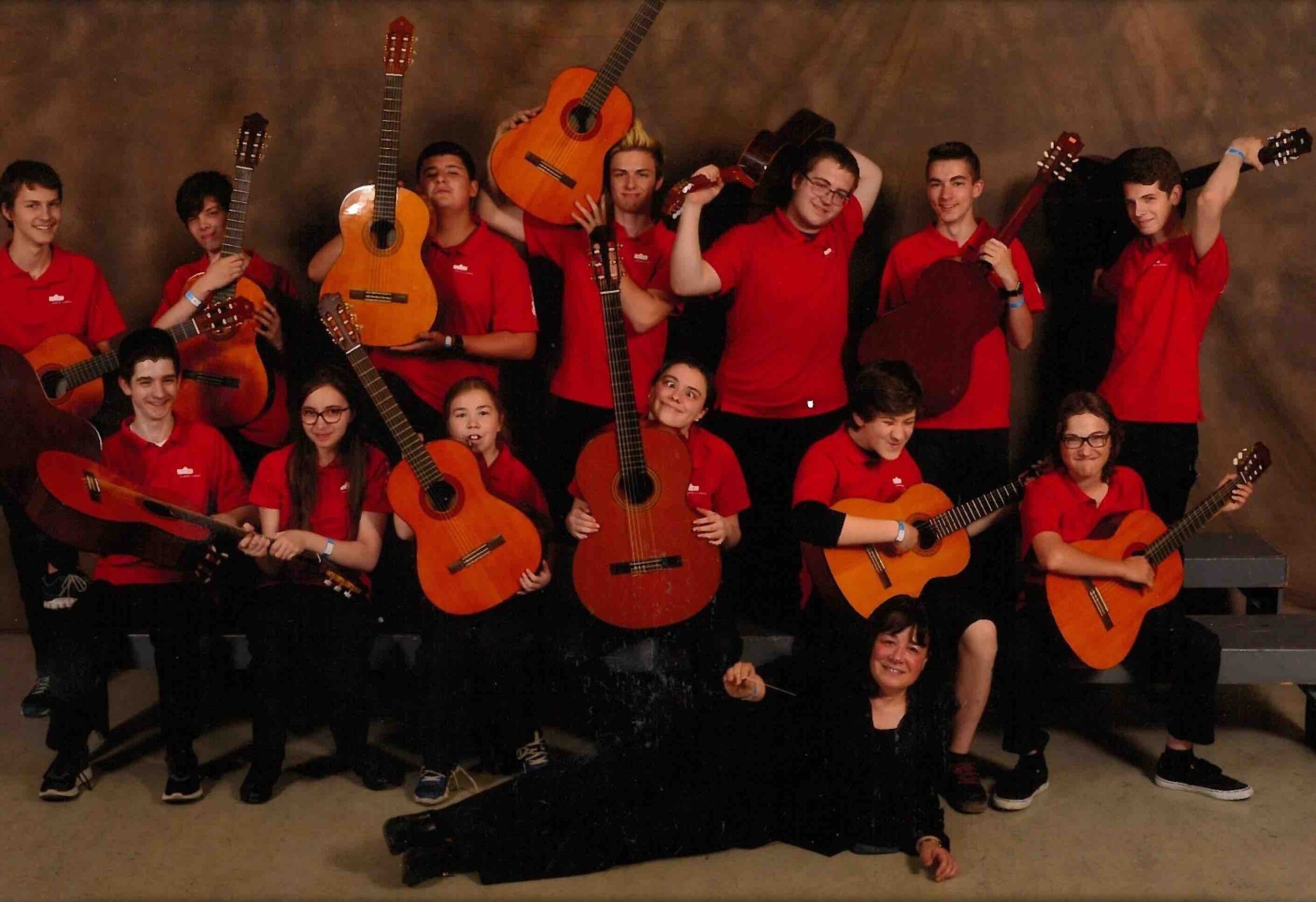 Le premier prix pour les élèves du profil guitare du Grand-Coteau à Sainte-Julie