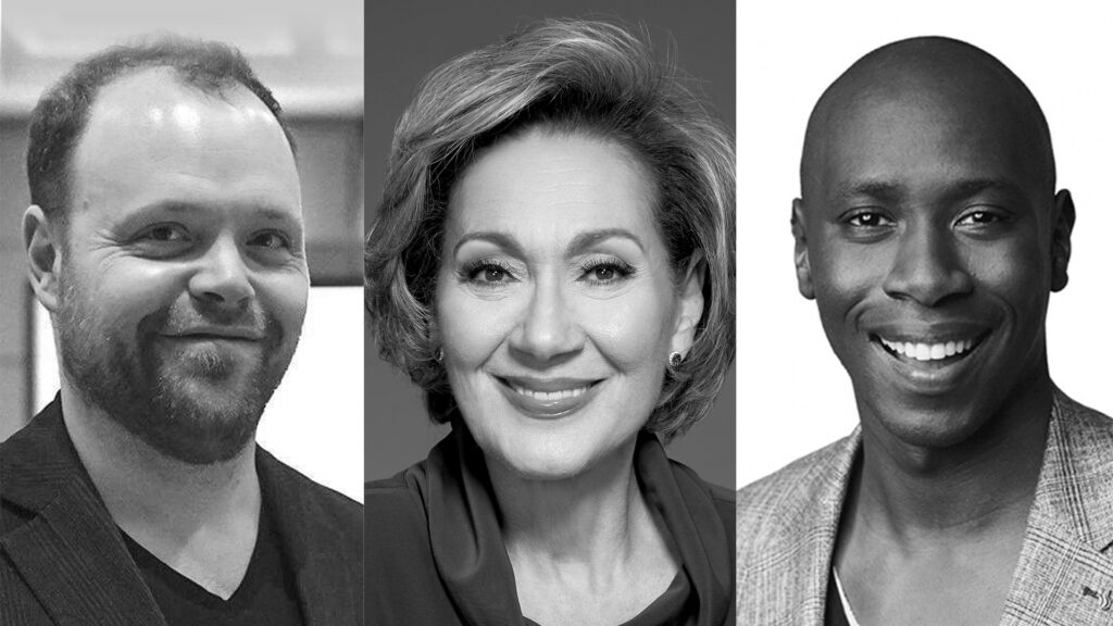 Danièle Henkel, Hassoun Camara et André Champagne participent à l’initiative Le français s’affiche !