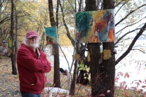 Une galerie d’art à ciel ouvert née de la pandémie