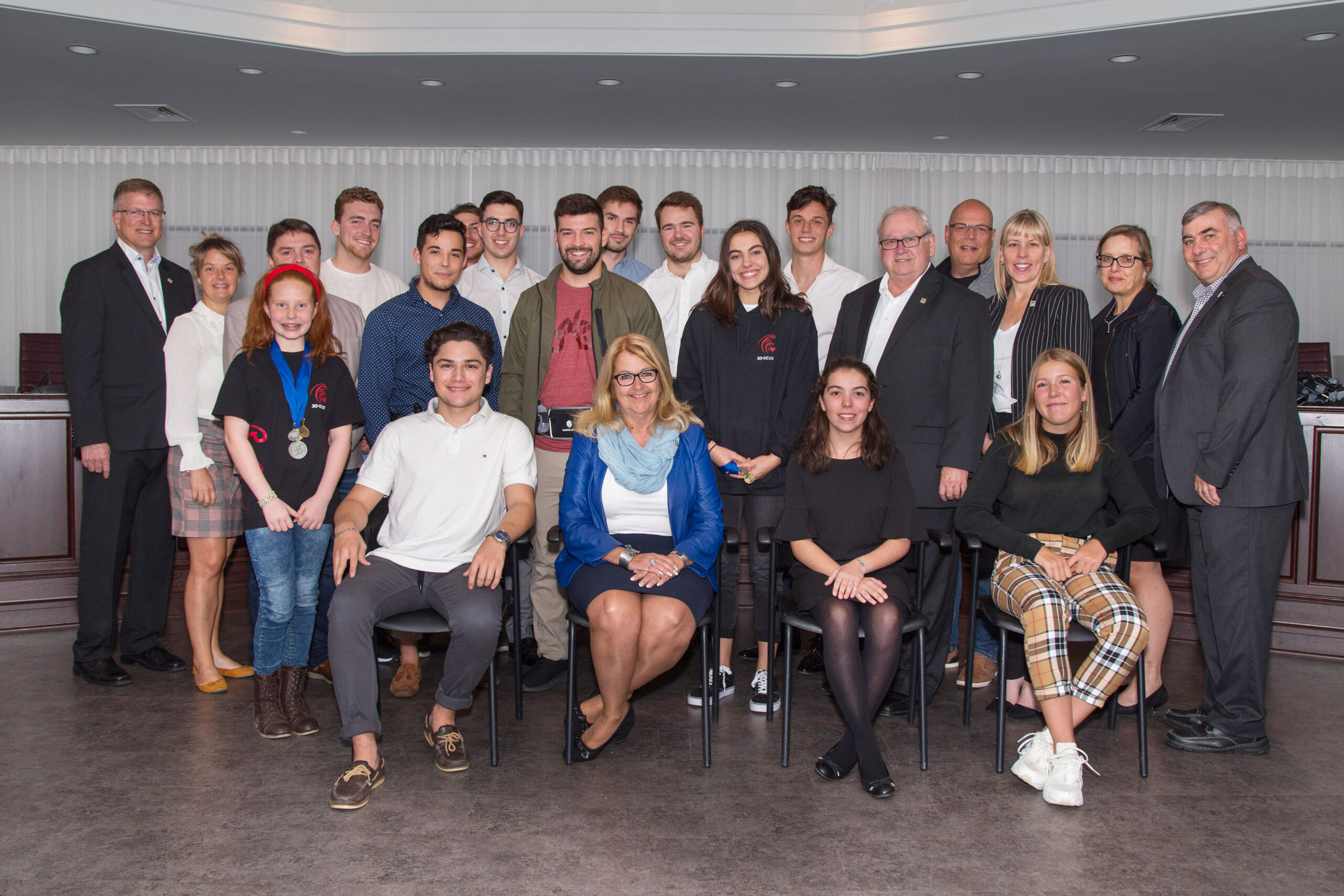 Des sportifs de Sainte-Julie honorés par le conseil municipal