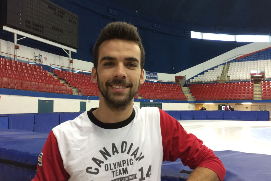 François Hamelin accroche ses patins