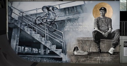 Rider de l’année en BMX décédé à l’âge de 27 ans : Un livre et une grande murale au TAZ en souvenir du Bouchervillois Pascal Lafontaine