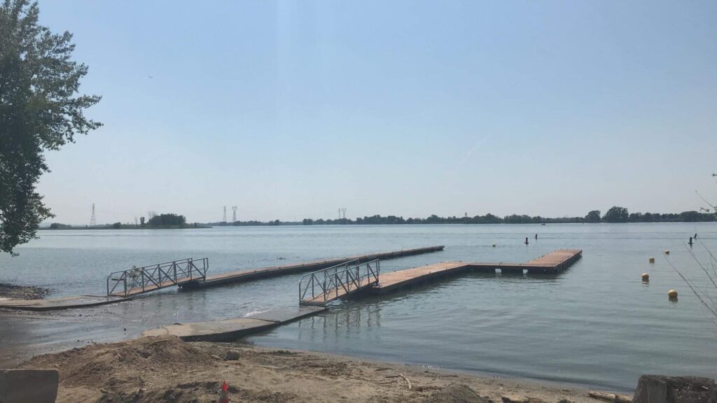 Aire de mise à l’eau accessible pour les ésidents seulement