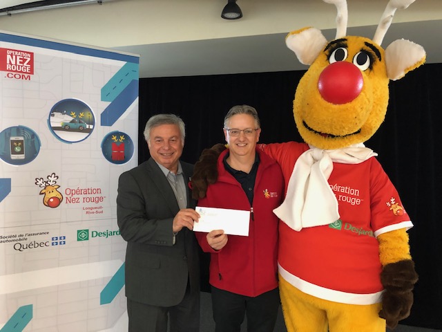 Opération Nez rouge Longueuil-Rive-Sud entrera en service le 29 novembre