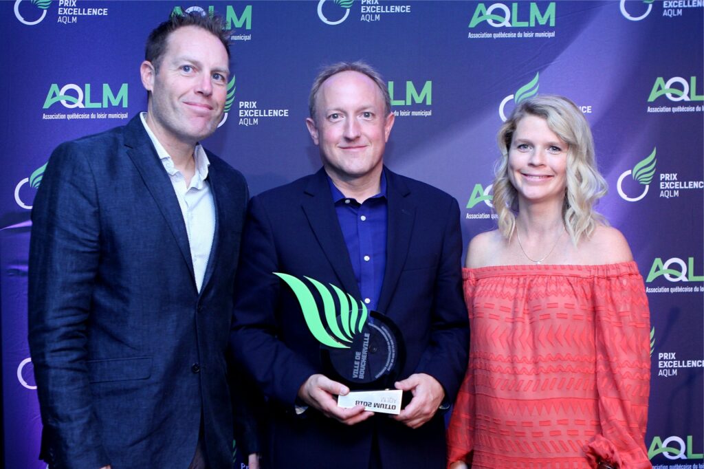 La Ville de Boucherville reçoit un prix Excellence pour le Triathlon-Duathlon 2017