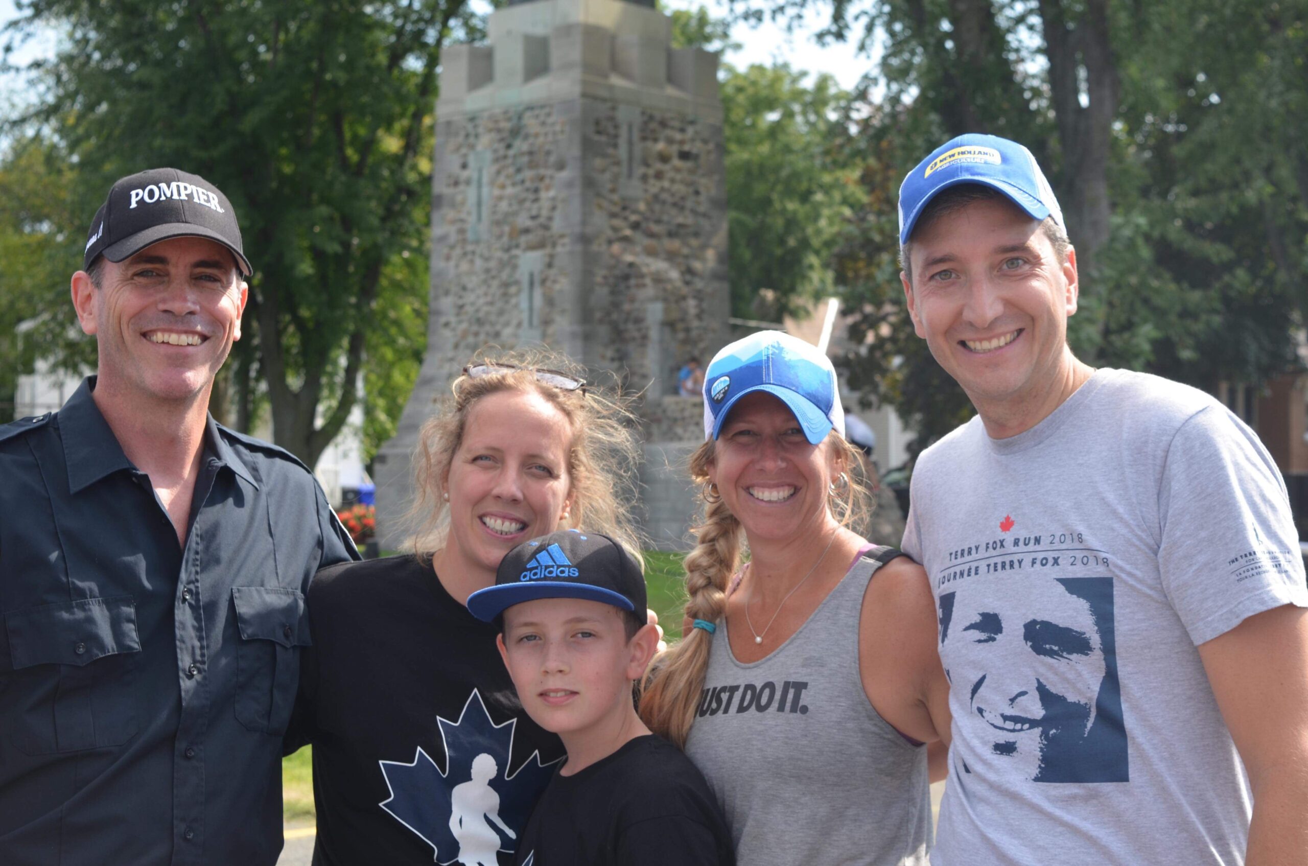 Le Service Sécurité Incendie de Verchères se mobilise pour La Journée Terry Fox