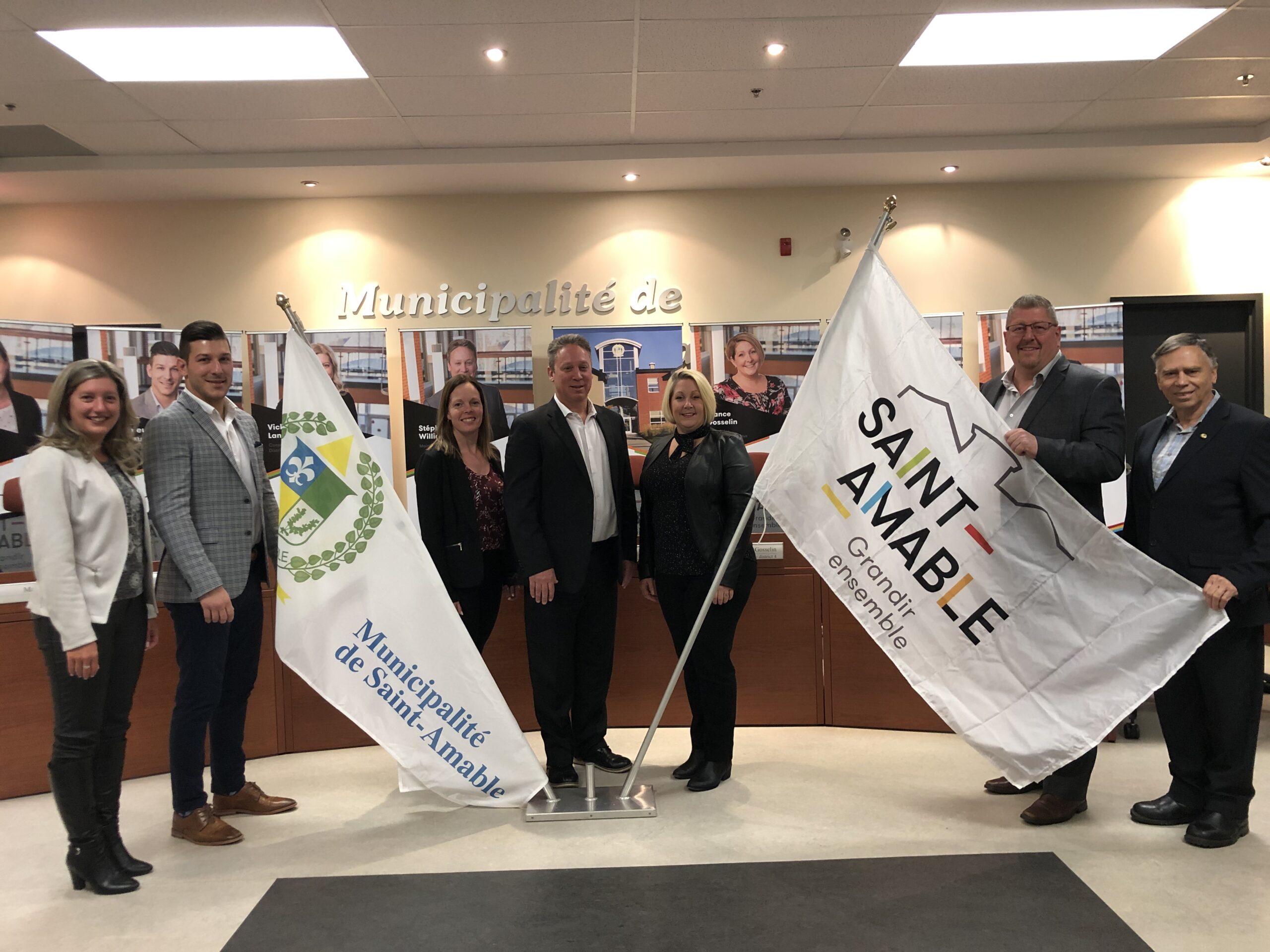 Saint-Amable passe du statut de Municipalité à Ville et adopte une nouvelle image de marque