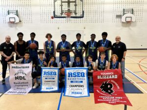 Une année extraordinaire pour l’équipe de basketball Les Celtiques de l’école le Carrefour de Varennes