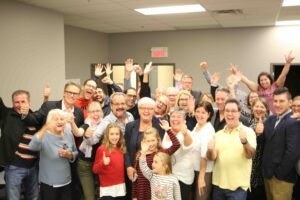 La vague de changement a aussi déferlé dans le comté de Verchères