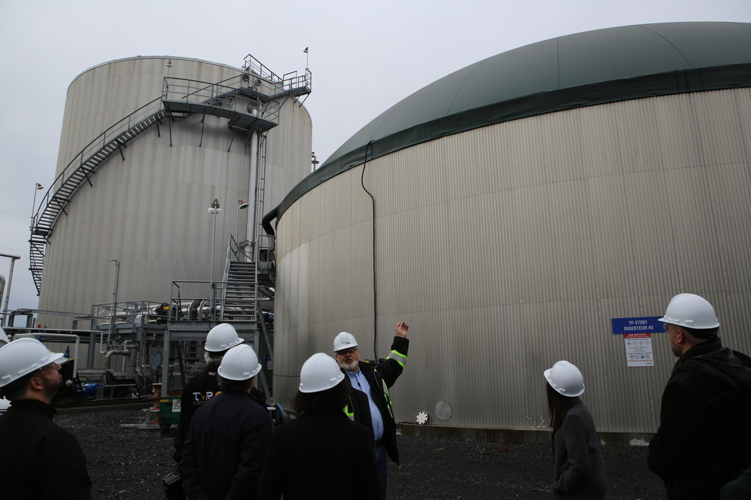Les matières organiques détournées des sites d’enfouissement et transformées en énergie verte à Varennes