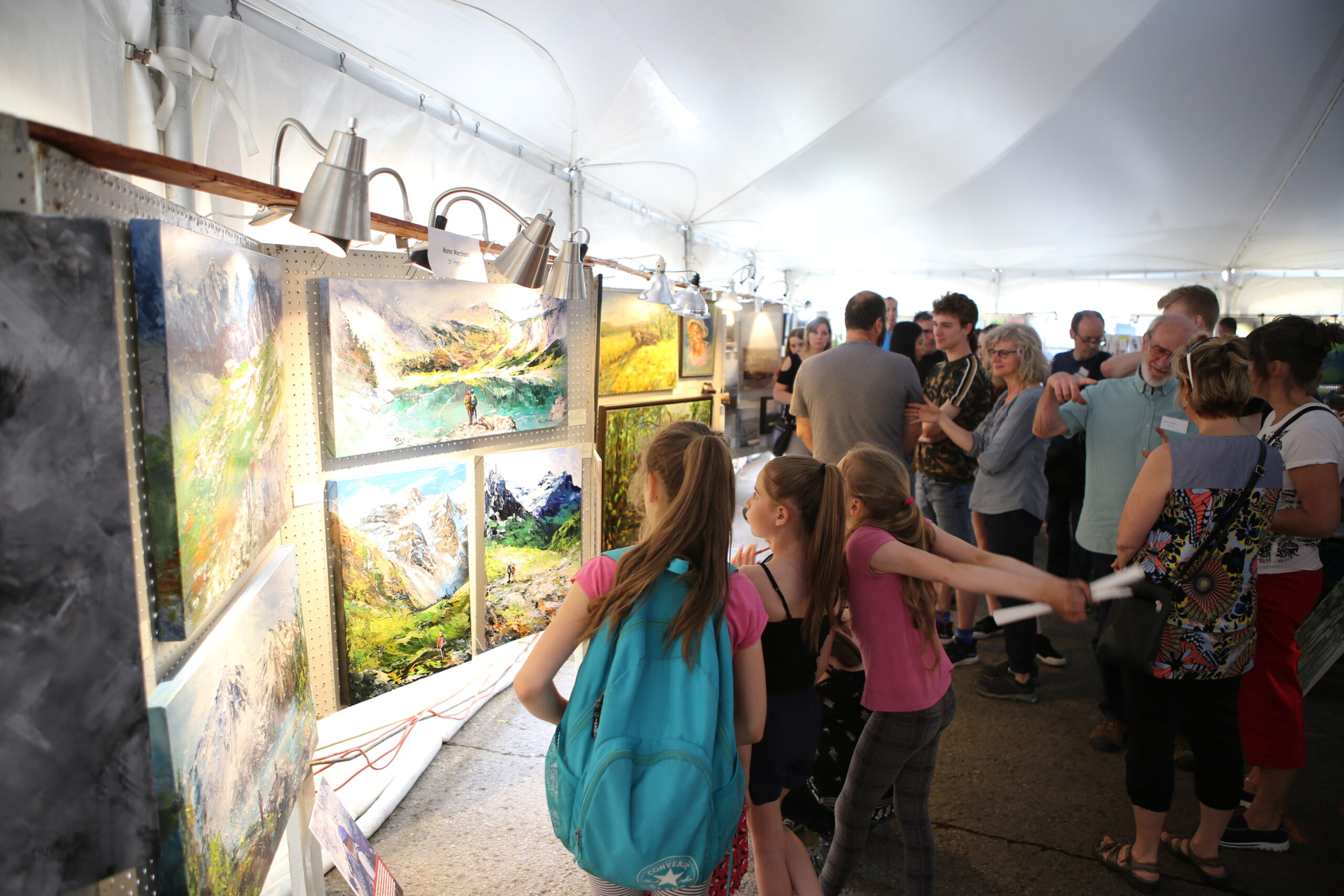 Plus de 2 000 visiteurs pour le Symposium de peinture et de sculpture Art & Passion de Sainte-Julie