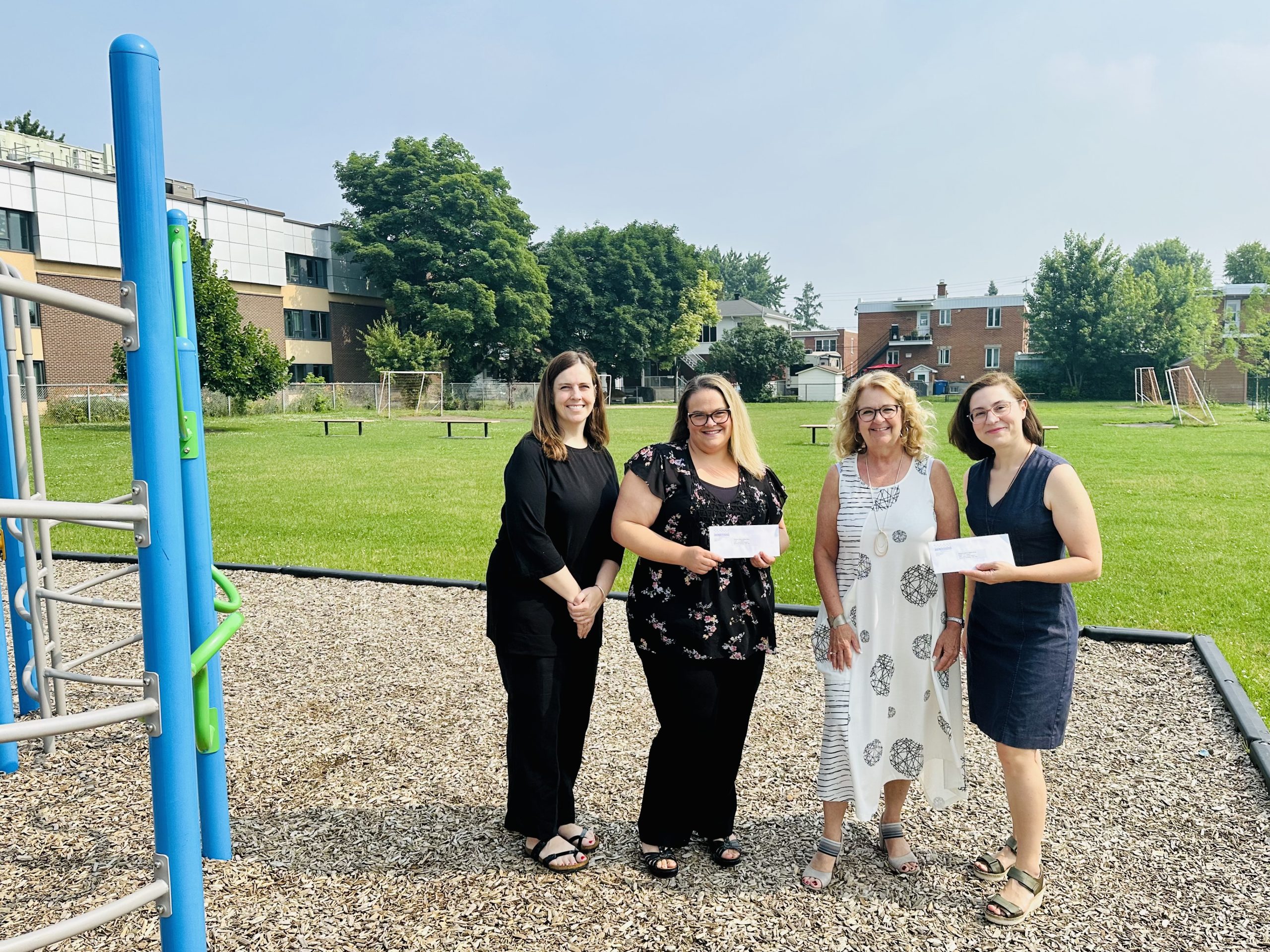 Près de 300 000 $ pour les cours extérieures de trois écoles primaires dans la circonscription de Verchères