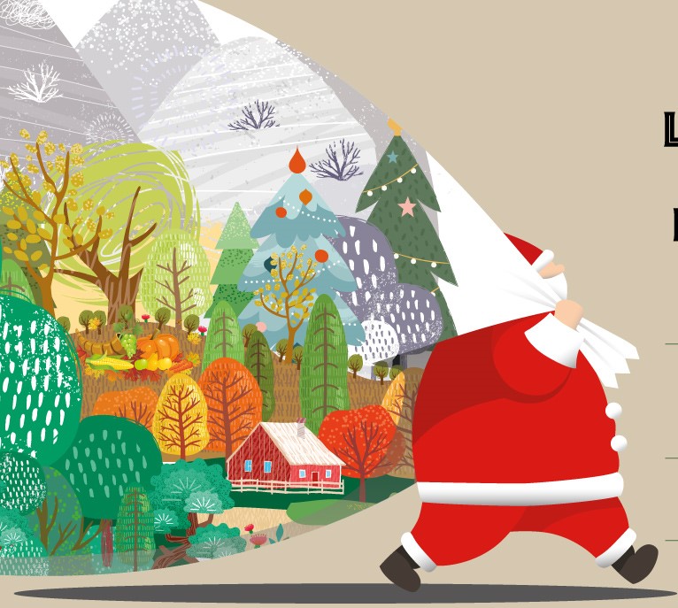 Le théâtre Jankijou présente la pièce Le jardin extraordinaire du Père Noël