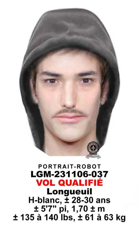Vol qualifié au parc Michel-Chartrand : suspect recherché