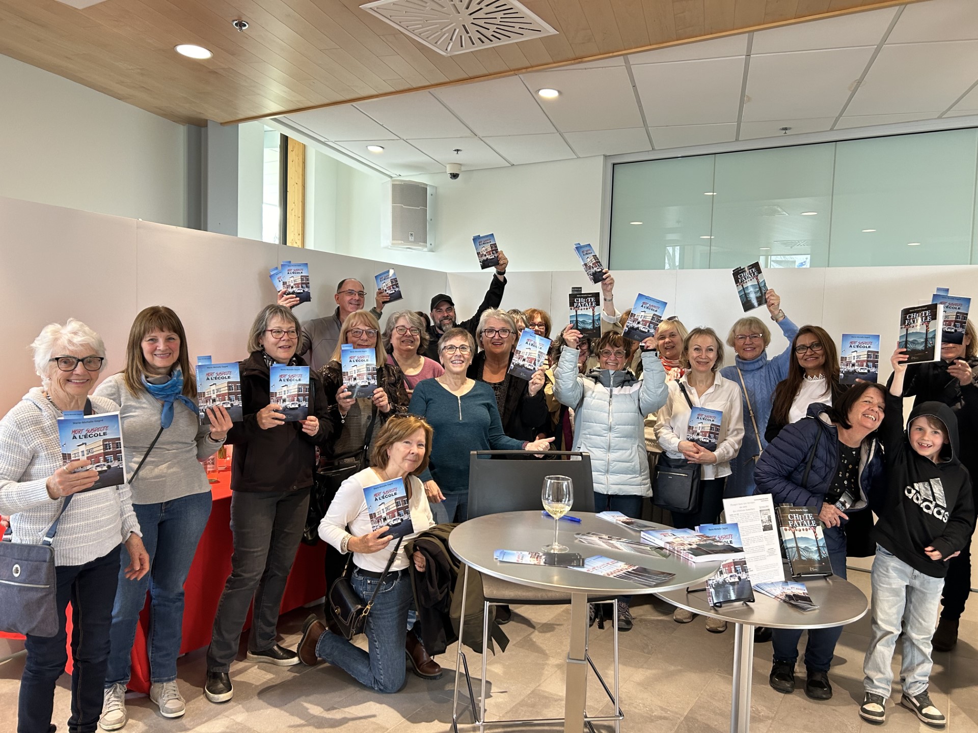 Varennes: lancement éussi du livre Mort suspecte à l’école